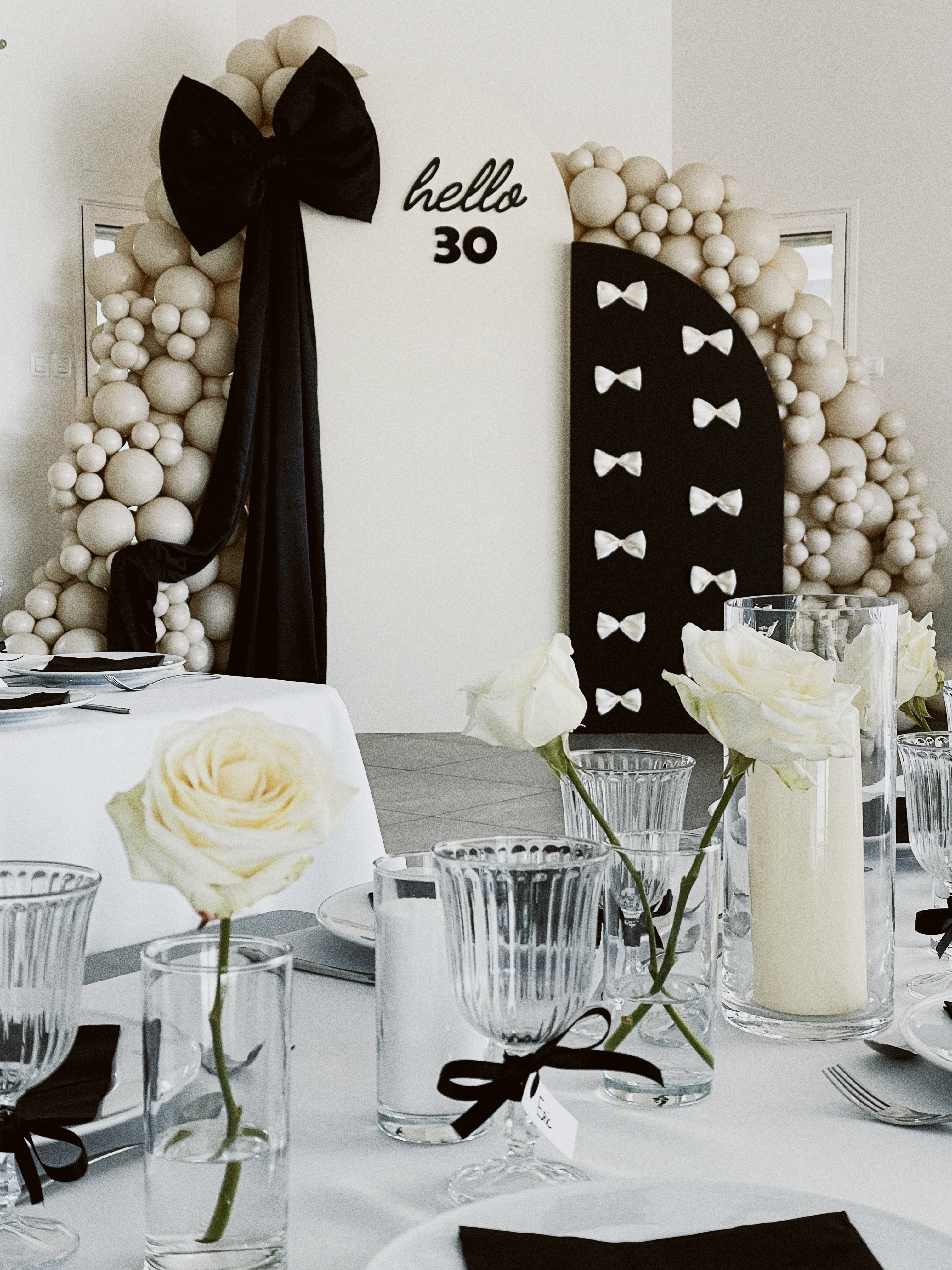 Decoration anniversaire luxe