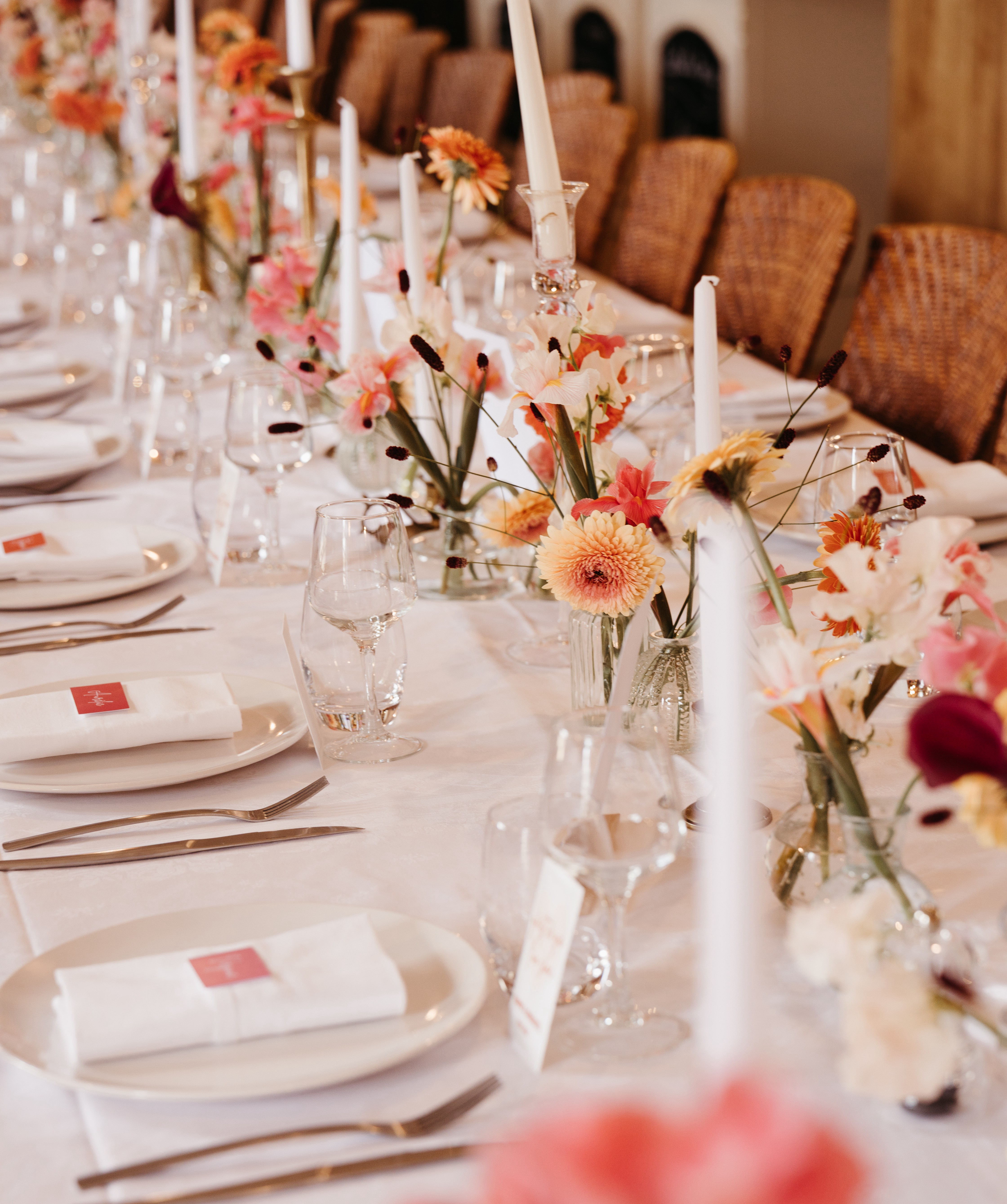 Decoration de table mariage Vendee
